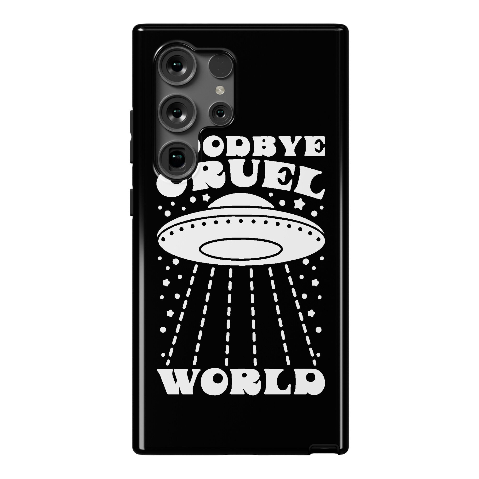 Goodbye Cruel World Phone Case